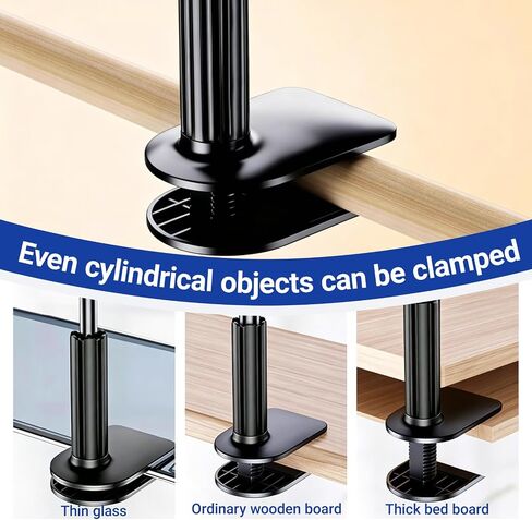 Tablet Kindle Holder Stand 30in Flexible Long Arm Clamp Mount Adjustable for Bed Reading Sofa Desk Fits Phone 4.7''-11'' Tablet Devices in Kuwait