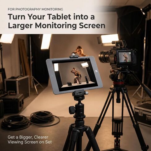 Full Metal Tablet Tripod Holder, Adjustable iPad Mount in Kuwait