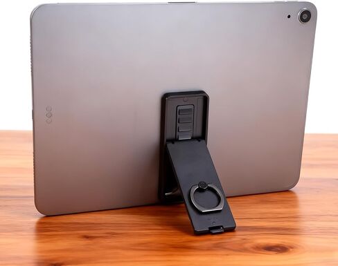 Black Universal Tablet Stands,Foldable 360 Grip Ring Tablet Stand in Kuwait