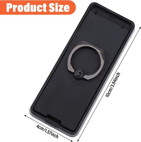 Black Universal Tablet Stands,Foldable 360 Grip Ring Tablet Stand in Kuwait