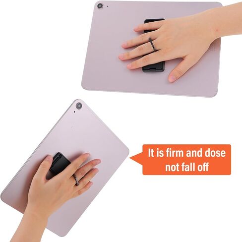 Black Universal Tablet Stands,Foldable 360 Grip Ring Tablet Stand in Kuwait