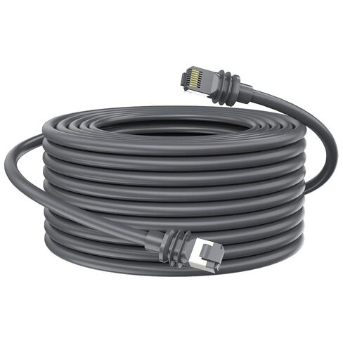 Starlink Cable 50FT/15M, Starlink Gen 3 Cable for Starlink Standard 4/4X/V4/MINI, Replacement Extension Starlink Ethernet Cable Waterproof Satellite, Grey in Kuwait