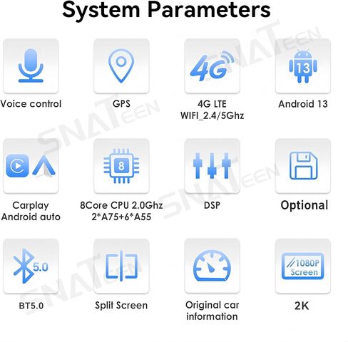 Car Radio GPS Player for Maserati Levante 2014-2020 Android 13.0 Head Unit Navigation 10.4 Inch Tesla Style Car Stereo Carplay Android Auto Bluetooth WiFi Support DSP 4G (8-128GB) in Kuwait