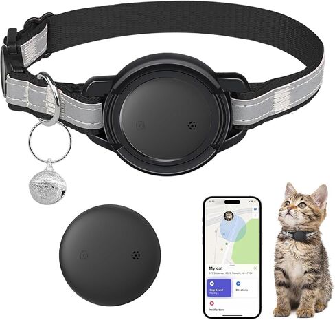 GPS Cat Tracker Collar, iOS‑Only Smart Pet Activity Tracker, 1 Pack in Saudi Arabia