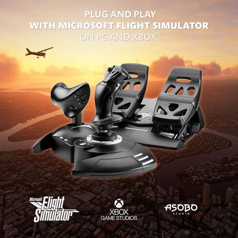 Thrustmaster Flight SIM Thrustmaster T-Flight Full Kit Certified with PARTS MISSING (Renewed) in Kuwait