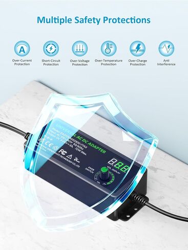 3V~24V Universal Power Supply Adjustable AC Adapter DC 5V 9V 12V 14V 20V 3A in Kuwait