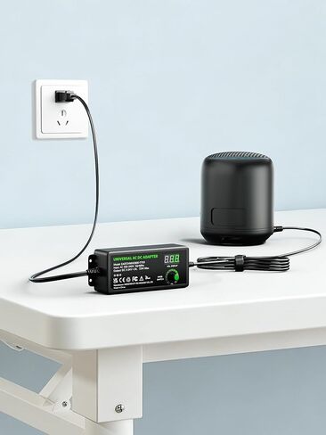 3V~24V Universal Power Supply Adjustable AC Adapter DC 5V 9V 12V 14V 20V 3A in Kuwait