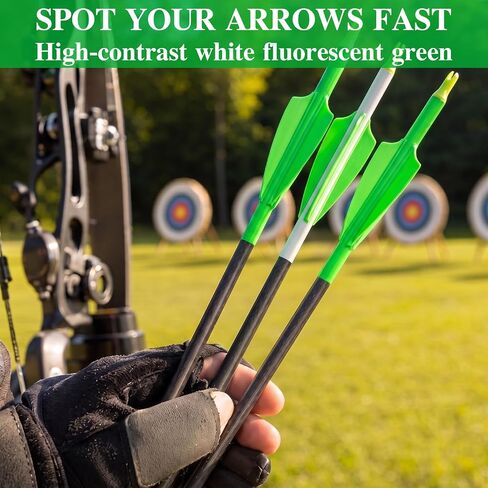50 Pcs Archery Arrow Wraps 4"x1.1" Waterproof Arrow Decorative Labels in Saudi Arabia