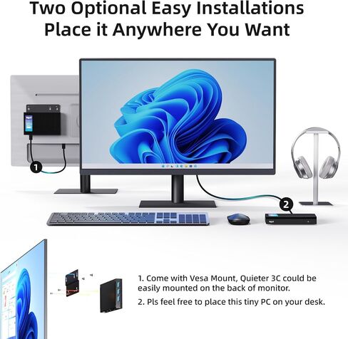 MeLE Quieter3C Fanless Mini PC N5100 8GB 128GB in Kuwait
