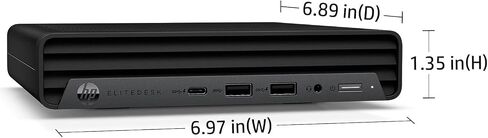 HP EliteDesk 800 G6 Mini PC Desktop Computer, Intel Core i7-10700T Renewed in Kuwait