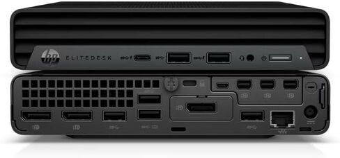 HP EliteDesk 800 G6 Mini PC Desktop Computer, Intel Core i7-10700T Renewed in Kuwait