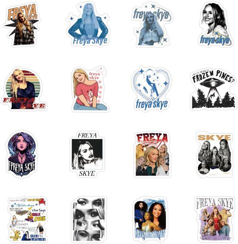 60pcs Singer Romantic Aesthetics Retro Funny Stickers Pop Kawaii Pack | Vsco Funny Cool Deacls Graffiti Stickers Vinyl for Water Bottle Skateboard Luggage Laptop in Saudi Arabia
