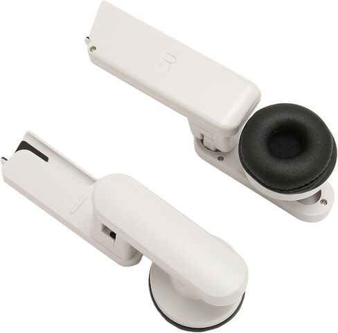 VR Headset Headphones Comfortable Rotatable Conductive Headphones for PICO 4 Pro 3D Sound Effect for Long Lasting Carrying ABSSuitable in Saudi Arabia