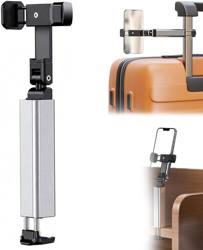 anmrajian Airplane Phone Holder 360 Foldable Silver in Saudi Arabia