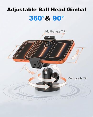 Magnetic Phone Holder for Motorcycle Gas Tank[Anti-Scratch]Strong Magnet Motorcycle Phone Mount for Harley Davidson, Indian Motorcycle, Kawasaki, Honda, Yamaha, BMW Motorrad, Fit iPhone 17 16 in Kuwait