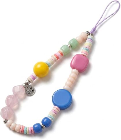 Bloomish Handmade Colorful Beaded Phone Charm Strap in Kuwait