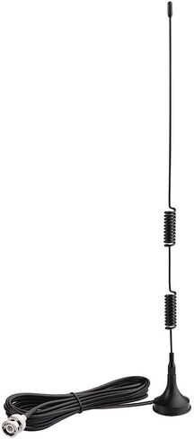 VHF UHF Ham Radio Police Scanner Amateur Radio Mobile Radio Scanner Antenna Magnetic Base BNC Male Antenna Compatible with Uniden Bearcat Whistler Radio Shack Police Scanner Ham Radio in Kuwait