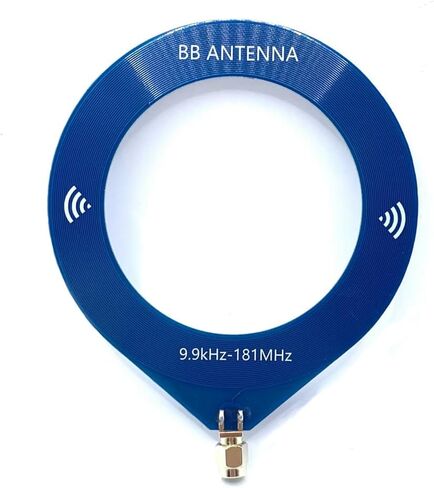 Mini BB Antenna 9.9khz to 181mhz,Portable Shortwave Loop Antenna with SMA Connector,Broad Frequency Donut MW SW Antenna for Malachite SDR TEF6686 Receiver in Kuwait
