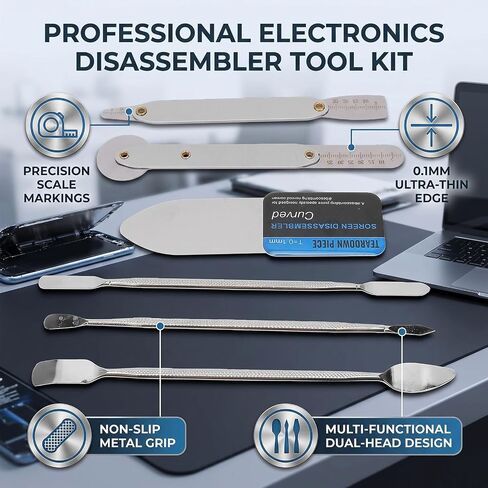 Zopsc Metal Spudger Pry Tool Kit, 6-Piece Stainless Steel in Kuwait
