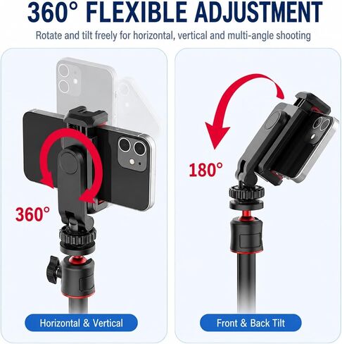 Hot Shoe Phone Mount with 360 Rotation in Saudi Arabia