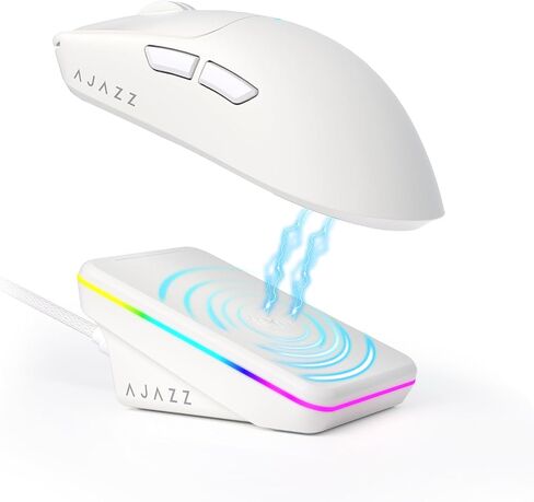 AJAZZ AJ200P Master PAW3955 8K Polling Wireless AI Smart Gaming Mouse in Kuwait