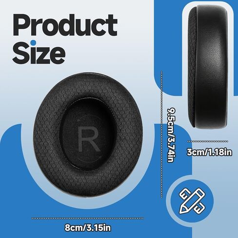 Replacement Ear Pads Compatible with Raycon Fitness & Everyday Headphones in Saudi Arabia