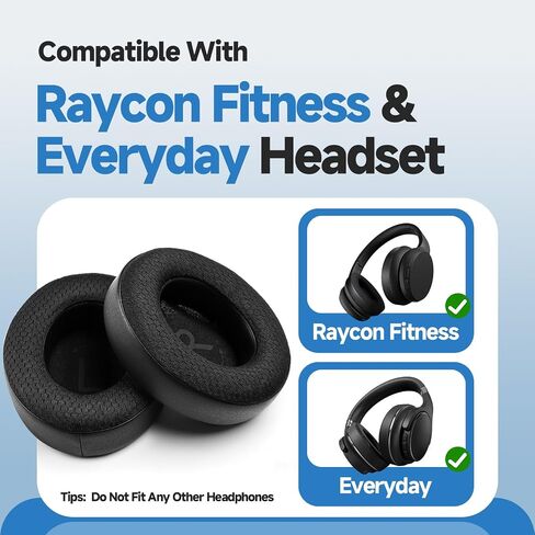Replacement Ear Pads Compatible with Raycon Fitness & Everyday Headphones in Saudi Arabia
