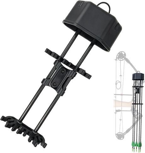 THREE ARCHERS 5 Spot Arrow Quiver for Compound Bow Quick Detach Mounted Bracket Potable Arrow Quiver for Shooting&Hunting in Saudi Arabia