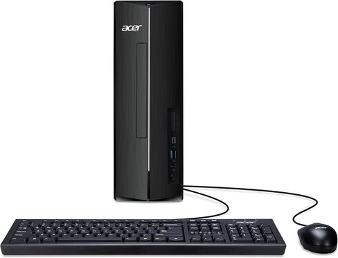 Acer Aspire XC-1725_BARR-UR12 Desktop | AMD Ryzen 5 7430U Processor | 8GB DDR4-3200 DDR4 | 512 GB PCI-e SSD | Wi-Fi 6E | USB Keyboard and Mouse | Windows 11 Home in Kuwait