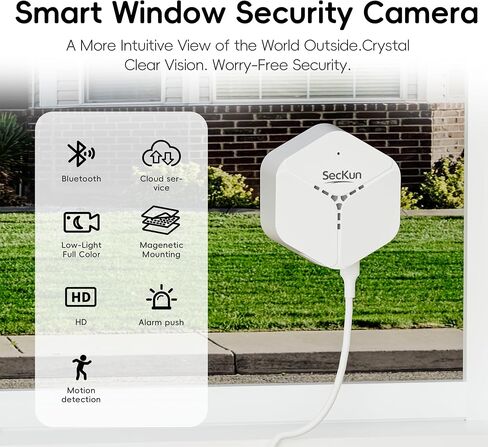 1080P Window Security Camera, Anti-Glare, 24/7 Recording in Saudi Arabia