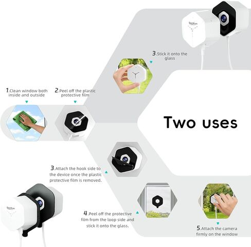 1080P Window Security Camera, Anti-Glare, 24/7 Recording in Saudi Arabia