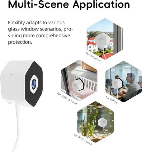 1080P Window Security Camera, Anti-Glare, 24/7 Recording in Saudi Arabia