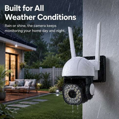 2K Wireless Security Camera, 360° PTZ Surveillance Camera in Saudi Arabia