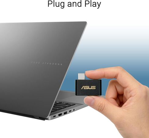 ASUS USB-BE93 Mini USB-C WiFi 7 Tri-Band Adapter with WPA3 Security in Kuwait