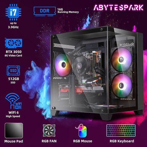 Prebuilt Gaming PC Desktop,Intel Core i7 Business Office Tower Computers PC in Kuwait