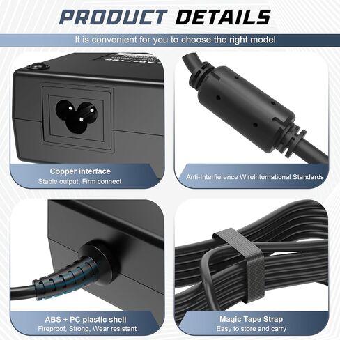 Fancy Buying 240W Laptop Charger Compatible with Dell Alienware Laptop Charger - Smart 7.4 * 5.0mm Power Cord with Short-Circuit Protection in Kuwait