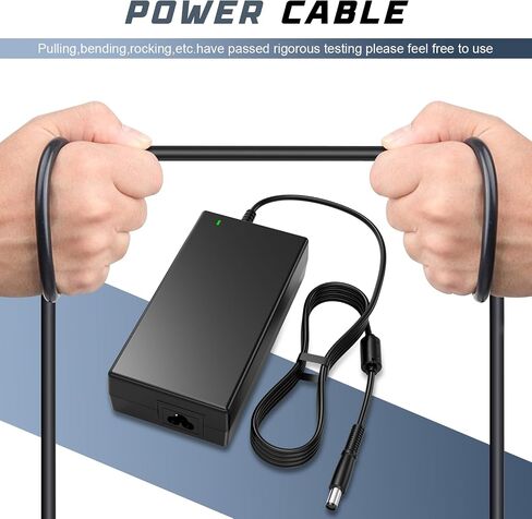 Fancy Buying 240W Laptop Charger Compatible with Dell Alienware Laptop Charger - Smart 7.4 * 5.0mm Power Cord with Short-Circuit Protection in Kuwait