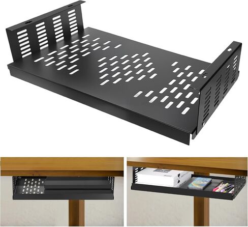 Adjustable Under Desk Mount for Small Form Factor SFF Computers and PCs in Kuwait