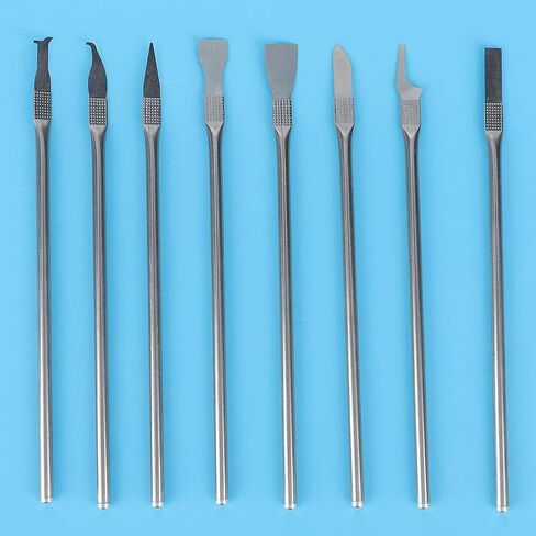 Metal Phone Opening Pry Repair Tool Spudger Set Thin Blade CPU Remover Chip BGA Maintenance Knife for Tablets Laptop Game Machine (8 in 1 Single End) in Saudi Arabia