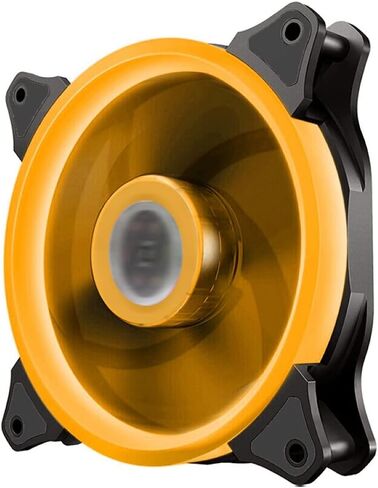 Adjustable Computer Cooling Fan 12CM PC Case CoolerCase Glare Cooler(C) in Saudi Arabia