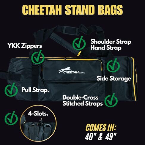 Cheetah Stand Large 4 Slot Light Stand Bag - 49" in Kuwait