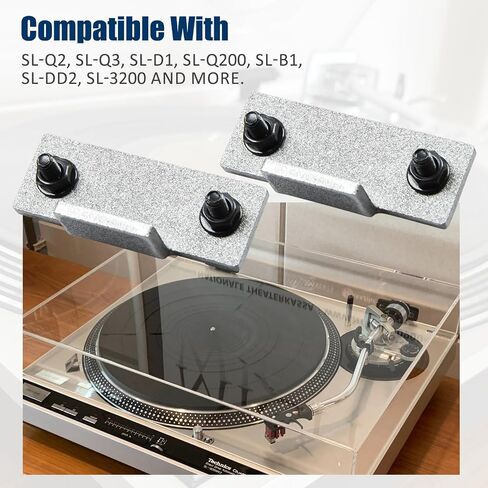 Dust Cover Hinge Repair Kit Compatible with Technics Turntables SL-D2 3200 B2 Q2 D3 1 Pair in Kuwait