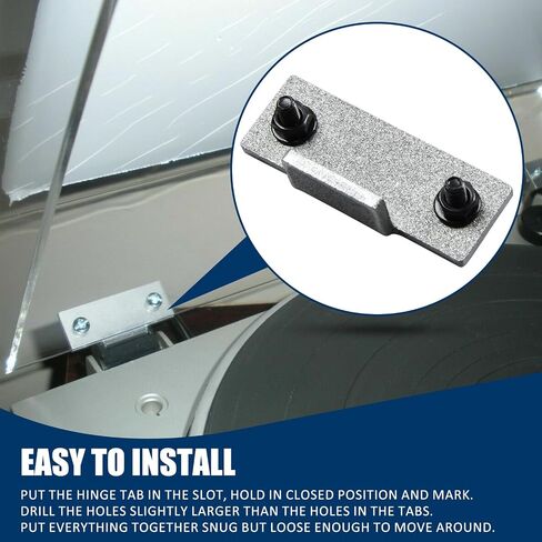 Dust Cover Hinge Repair Kit Compatible with Technics Turntables SL-D2 3200 B2 Q2 D3 1 Pair in Kuwait