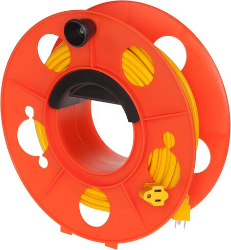 Bayco KW-130 Cord Storage Reel with Center Spin Handle, 150-Feet in Kuwait