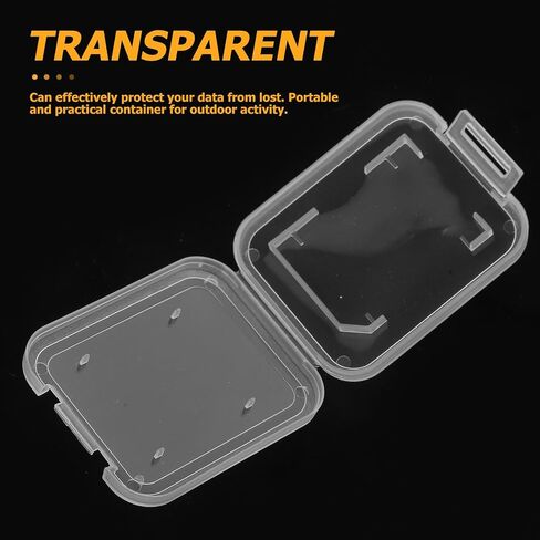 Cabilock 20pcs Memory Card Case Box Portable Hard Card Holder Storage Box Suitable for Travel and Electronics Accessories in Kuwait