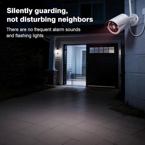 5MP Wireless Security Camera System, Wired Plug-in Powered, 1TB HDD in Kuwait