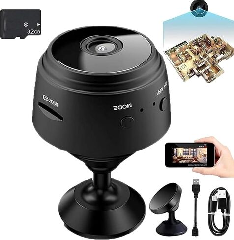 Guard House 4G/Wi-Fi Solar Security Camera Wireless Outdoor, 355° PTZ 1080p HD Camera with Night Vision, APP Control Wall Mount Security Camera,Wires Surveillance Mobile App Monitoring, Battery Free in Kuwait