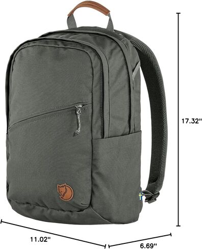 Fjällräven Raven 20 Backpack - Multi-Pocket Organization, Padded Support, Durable Fabric - Commuting, Travel, Basalt in Kuwait