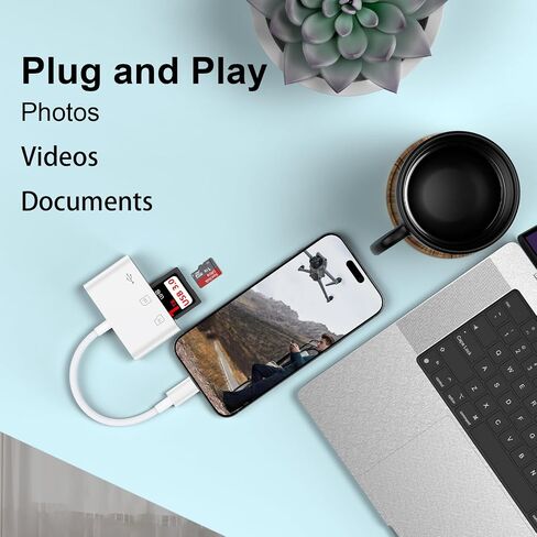 USB C iPhone 17 16 SD Card Reader, 2Pack USB C to Micro SD TF Memory Card in Saudi Arabia