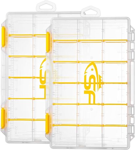 SF Tackle Box 3600 Plastic Tackle Trays Fishing Tackle Box Storage Organizer with Removable Dividers 4 Packs Lure Terminal Storage in Saudi Arabia